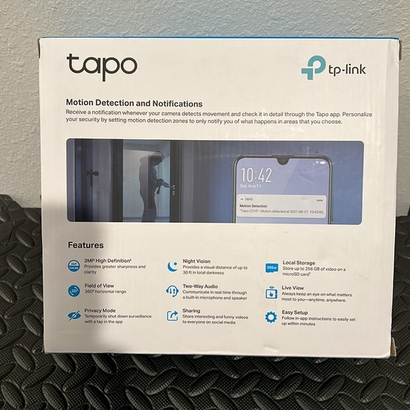 🌸 tapo Pan/tilt home security Wi-Fi Camera 🌸 - Picture 4 of 4